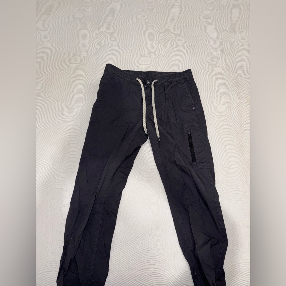 Vuori Navy Blue Ripstop Cargo Pants